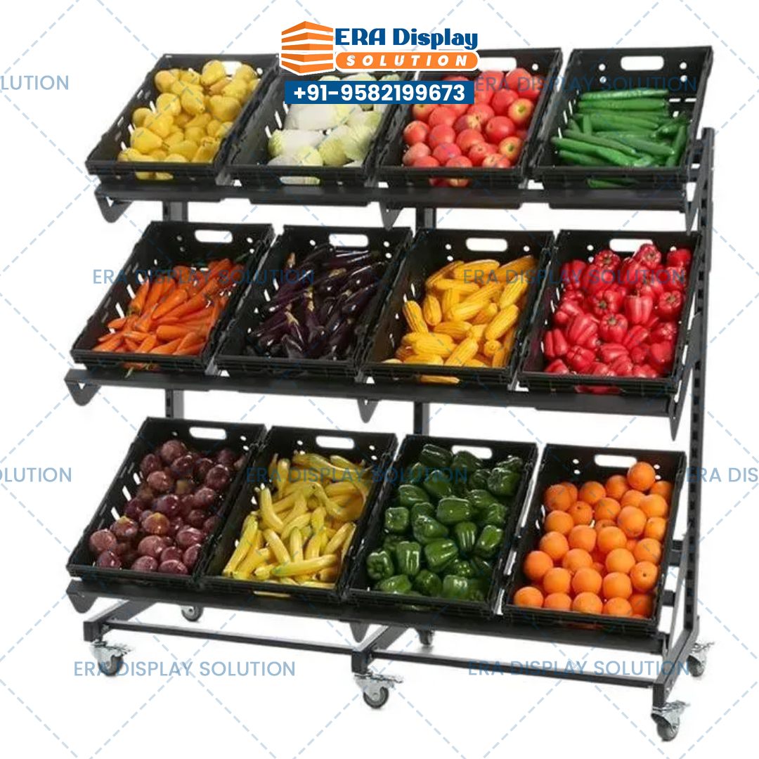 Fruit Display Rack In America