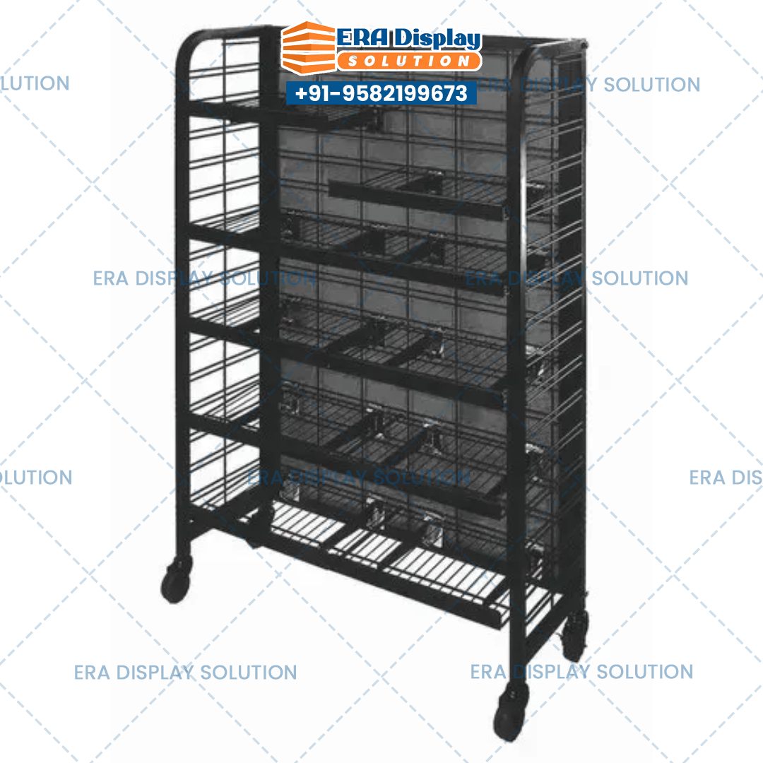 Movable Display Rack In America